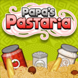 Papa's Pastaria Papa's Pastaria is an exciting restaurant management game where you will run an Italian restaurant, serving delicious pasta dishes to customers, to become the most famous restaurant in the city.